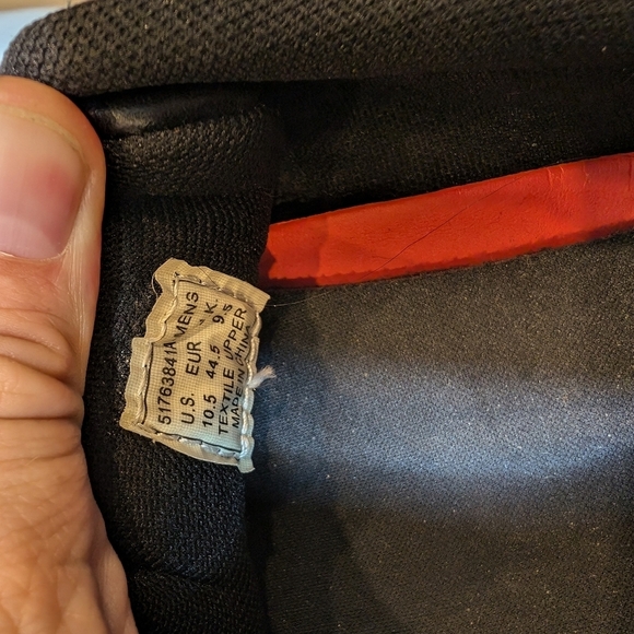 Levi’s Men’s Size 10.5 Lace-up Dark Denim & Caramel Brown Leather Shoe - Picture 4 of 6